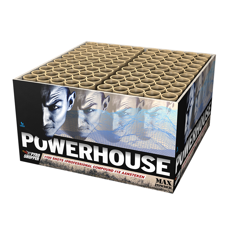 POWERHOUSE 100 SHOTS CAKEBOX