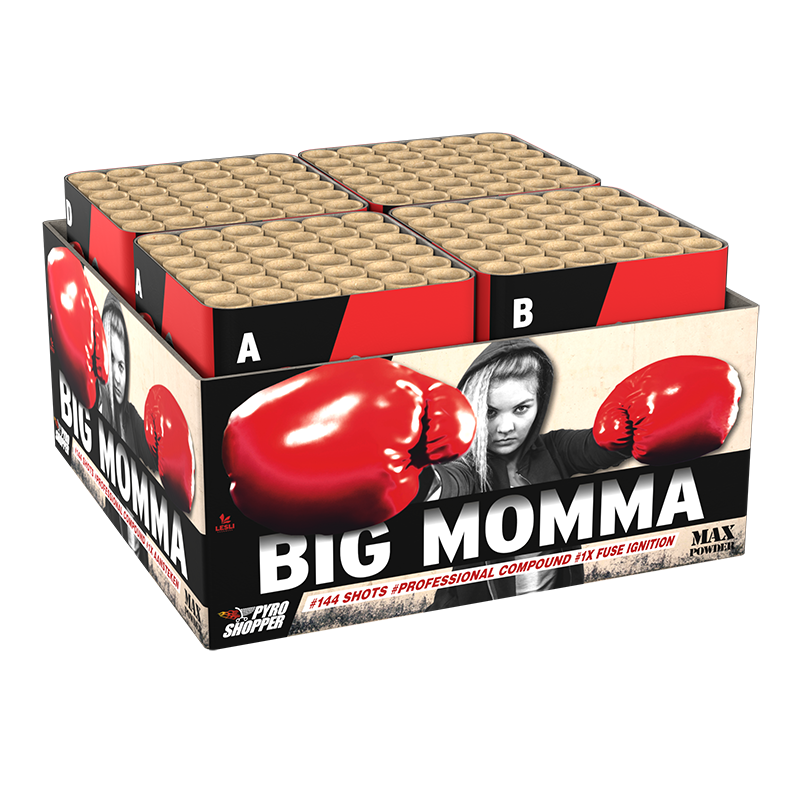 BIG MOMMA CAKEBOX 144 SHOTS