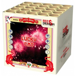 Lucky Cat Red Dragon cakebox