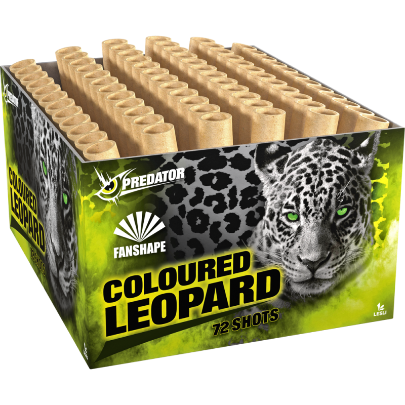 COLORED LEOPARD 600 GR. COMPOUND BOX