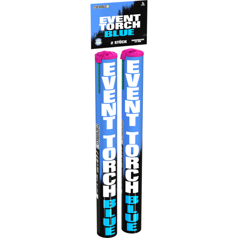 BENGAALSE HANDFAKKELS BLAUW 2 STUKS